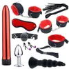Sexy Set Sex Products Set Ensinar Ensino SM Props Bedido e Wife Bed Flerting Toy Combination XJ1F