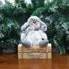 Décorations de Noël poupées assistantes / longues pattes de santa claus gnome en peluche décor pour les enfants à la maison Ornement cadeau de Noël 2022