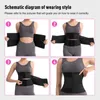 Shapers Shapers Shapewear Shapewear Treinador para Mulheres Shaper Sweat Belt Perd Lose Wester Workout Corset Faja Redutora