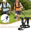 Resistance Bands Men's Exercise Band With Safety Buckle Heavy Black Pull Fitness Color Duty Tyre Strap Harness Training Sled Q3l5