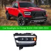 Car Daytime Running Head Light per Dodge RAM 1500 LED Headlight 2009-2018 Dynamic Turn Signal High Beam Accessori auto Lampada