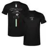 T-shirt della squadra F1 2022 T-shirt sportiva da corsa da uomo T-shirt estiva taglie forti traspirante ad asciugatura rapida