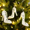 Kerstdecoraties Kerstmis Boom Hangers Sneeuwvlok Angel Deer Hangende ornamenten voor Home Kids Toy Navidad Jaar feest 220912