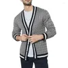Męskie kurtki męskie mężczyzn 2022 jesień zimowy swetra sweter z długim rękawem płaszcz męski odzież casacas para hombre