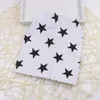 Chapeaux bébé petites étoiles garçons foulards pour enfants chaleur coréenne double couche