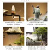 Fragrance Lamps Modern Backflow Incense Burner Fun With Light Oriental Ceram Holder Aroma Diffus Decoration Porta Incienso Home Decor