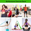 Paski oporowe 3Pack Profesjonalny naturalny lateksowy opaska elastyczna dla górnej części dolnej części jogi Pilates Ćwiczenie Home Fitness trening