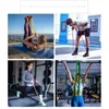 Motst￥ndsband elastisk gummi￶vning dra upp band bodybuilding st￤rka pilates fitness utrustning rem gym tr￤ning t￥g