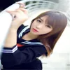 Kleidungsst￼cke japanische Seemannsanzug Anime Kost￼m Girls High School Sch￼ler Uniform Langarm JK Sexy Navy Farbe