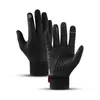 Otoño Invierno hombres mujeres pantalla táctil impermeable a prueba de viento deportes al aire libre cálido polar térmico guantes de esquí para correr 0909