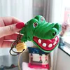 Keychains Crocodile Toy Keychain Cartoon Bite Your Hand Crocodile Complicado Kichain Keychain Innovation Toy Bar Game Toychain T220909