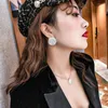 Серьги Fyuan Full Athestone Heart Drop for Women Fashion Shine Crystal Jewelry Gifts