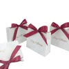 Confezioni regalo Mini sacchetto di Natale Scatole di carta di marmo per caramelle Biscotti Bundle Tema natalizio Confezione di sacchetti Decorazione 220913