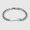 GG Charm Bracelets Top Luksusowe projektanta Bransoletka Prezent Unisex Hip Hop Bracelets moda Wysoka jakość łańcucha