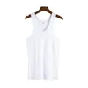 Men's Tank Tops Easy To Clean Trendy Summer Men Vest Skinny Undershirt Quick Dry Male Top Slim For Work