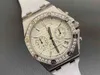 Luxury Mens Mechanical Watch Ap26231s Womens Sports Six Needle Three Eye Timing Rubber Swiss Es Brand Wristwatch