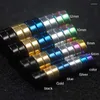 Stud￶rh￤ngen Rund Vacker cirkel Non Piercing 2pc Strong Magnet Magnetic Mens Ear Clip AND 6mm/8mm/10mm/12mm5 Colors Girls