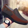 Dress Shoes Canvas Men Summer Classic Loafers Casual Breathable Walking Flat Sneakers Plus Size 220913