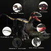 ElectricRC Animaux Kid Télécommande Dinosaures Électrique RC Velociraptor Robot Intelligent LED Lumière Animal Jouets Éducatifs Pour Garçon Cadeau 220913