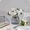 Faux blommor grönare 36 stycken konstgjorda blommor bär bouquet real touch 25 cm lyx hus dekorativa blommor vardagsrum deco flores falska växt j220906