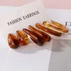 Orecchini pendenti moda set di cerchi marroni in acrilico per donne ragazze Brincos rotondi in resina 2022 accessori di tendenza gioielli