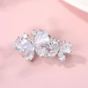 Brooches Delicate Insect Brooch Pins Butterfly For Women Cubic Zirconia Small Elegant Woman Luxury Broche Jewelry