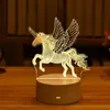 Christmas Decorations for Home Tree Elk 3D Acrylic USB Night Light Xmas Gift Navidad Year Decore Garland 220912