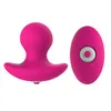 Itens de Beleza Niewidoczne porczne wibratory korki analne dorose zabawki erotyczne dla mczyzn kobiety wodoodporny masaer prostaty wibracyjne wtyczki sexy Shop