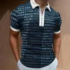Männer Polos Mann Hemd Herren Casual Business 2022 Sommer T-shirt Männer Kurzarm Digitale Zahl Hohe Menge Kleidung