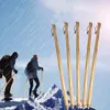 Trekkingstöcke Outdoor Bergsteigen Rod Fold Hit Stick Aluminiumlegierung Hand Bringen Bergsteigen Selbstschutzausrüstung Kampflager