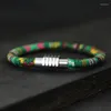 Bracelets porte-bonheur minimaliste corde Bracelet pour hommes femmes bohème magnétique Braclet été plage bijoux accessoires ethnique Braslet Pulseira