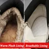 Stivali Inverno Peluche Neve Uomo Caldo Outdoor Impermeabile Lavoro Moda Antiscivolo Scarpe da combattimento Piattaforma casual Stivaletti alla caviglia 220913