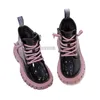 Boots Winter Children Leather Martin Martin Boots Kids Snow Brand Girls Rubber Fashion Sneaker Shoes 220913