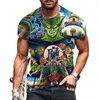 Camisetas para hombres Camiseta para hombres Camiseta para niños Anime Cosplay Hip Hop Tops Top de gran tamaño para hombres Top de ocio de verano 2022