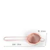 Rose Gold Color Oil Grid Zwart Gouden Filter Kleuren Kooktail Strainer Kegel Cocktails Screen Newarrival 0913