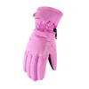 Women Ski Snow Thermal Motorcycle Snowboard Winter Waterproof Windproof Warm Mittens Gloves Outdoor Equipment 0909