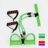 Resistance Bands 2022 Multifunctional Device Sit-ups Pedal Leg Pull Rope Cable Machine Implement Abs Waist Muscles Chest Expander