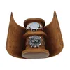 Sieraden zakjes luxe pu lederen horloge opbergdoos reizen 2 posities horloges Organisator Case For Men Women Kerstverjaardag Verjaardag