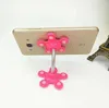 Mount Sucker Stand for Cell Phone 360 degree Rotatable Flower Magic Suction Cup Mobile Phone Holder Car Bracket Compatible