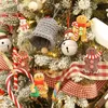 Decorazioni natalizie Gingerbread Man Ornamenti per albero alto Gingerman Hanging Charms Ornament Holiday Decor 220912