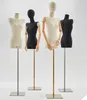 New Styel Dressmaking Flat Shoulder Mannequin Modello femminile Piattaforma Tessuto in vendita