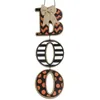 Party Decoration Halloween Letter Pendant Wooden Crafts Ghost Festival Indoor Outdoor Garden Wall Signs Home DIY