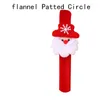 Décorations de noël 1 pièces lumière LED patted cercle Bracelet cadeaux année fête enfants jouets père noël poignet bonhomme de neige wapiti anneau à pression