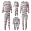 Família combinando roupas de família de roupas de Natal Pijamas de Natal Conjunto Mãe filho filho filho combinando roupas Pijamas de roupas de dormir para meninas de menina 220913