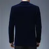 Men's Suits Blazers Spring and Autumn Men for Blazer Jacket Fashion Brand Designer Casual Classic Corduroy Elegant Party Stylish Suit Clothes 220912