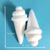 Christmas Decorations Styrofoamballs Ice Cream Craft Polystyrene White Arrangement Floral Heart Flowershape Form Diy Shapes Crafts Block