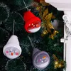 Kerstdecoratie Leveringen Sneeuwman Foam Snow Transparant Ball Decor Christmass Tree Decorations Nieuwjaar 2023 Holiday Supplies