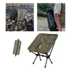 Camp Furniture Aluminium Legering Frame Outdoor Camping Fauteuilbenodigdheden Kruk lichtgewicht opvouwbare maanstoel voor backpacken wandelen