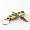 Pointed Bullet Matches Portable Pendant Keychain Kerogen Tändare Torch Ten Thousand Matches