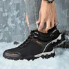 Boots Waterproof Men Winter shoes ankle boots With Fur Snow Outdoor Work safety 220913